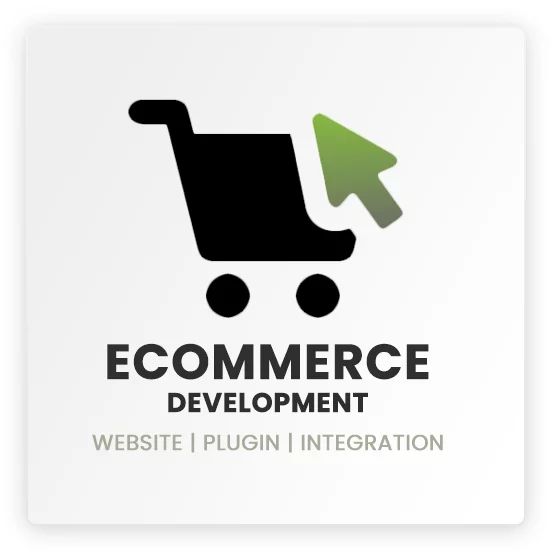 poster for Ecommerce development services at Azguards Technolabs