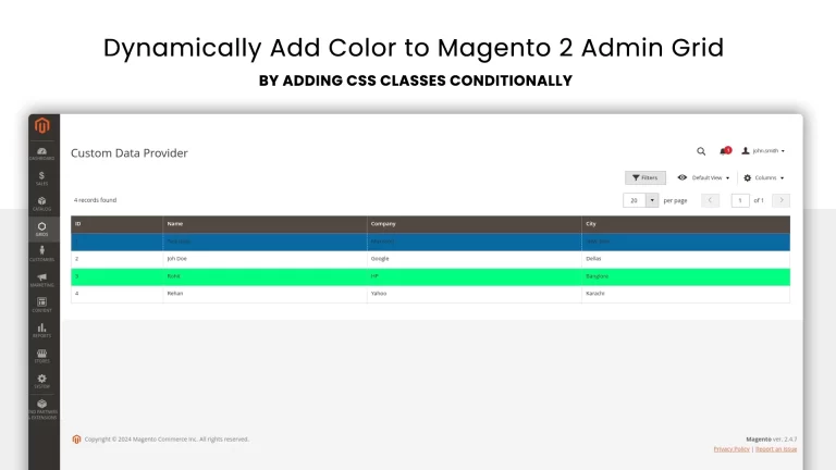 How to add custom styles (Colors and Fonts) to Magento Admin Grid