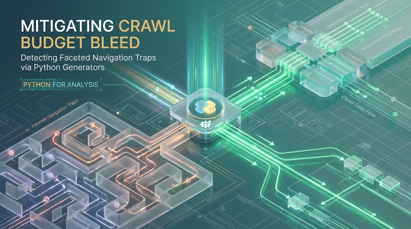 Mitigating Crawl Budget Bleed: Detecting Faceted Navigation Traps via Python Generators