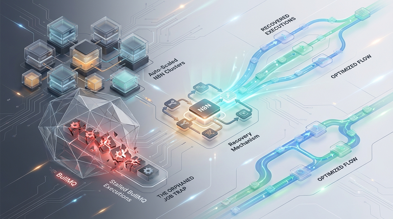 The Orphaned Job Trap: Recovering Stalled BullMQ Executions in Auto-Scaled N8N Clusters