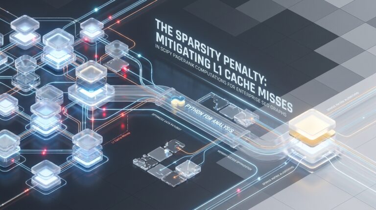 How Graph Reordering Eliminates L1 Cache Misses in SciPy PageRank at Scale
