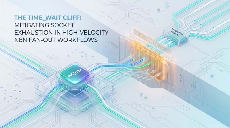 Beyond the TIME_WAIT Cliff: Scaling N8N Egress Velocity with Envoy Sidecar