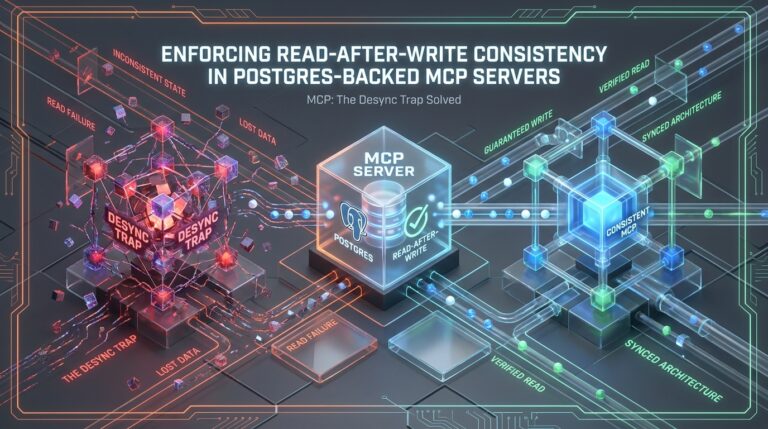 The Desync Trap: Solving Postgres Read-After-Write Anomalies in AI Agent Workflows