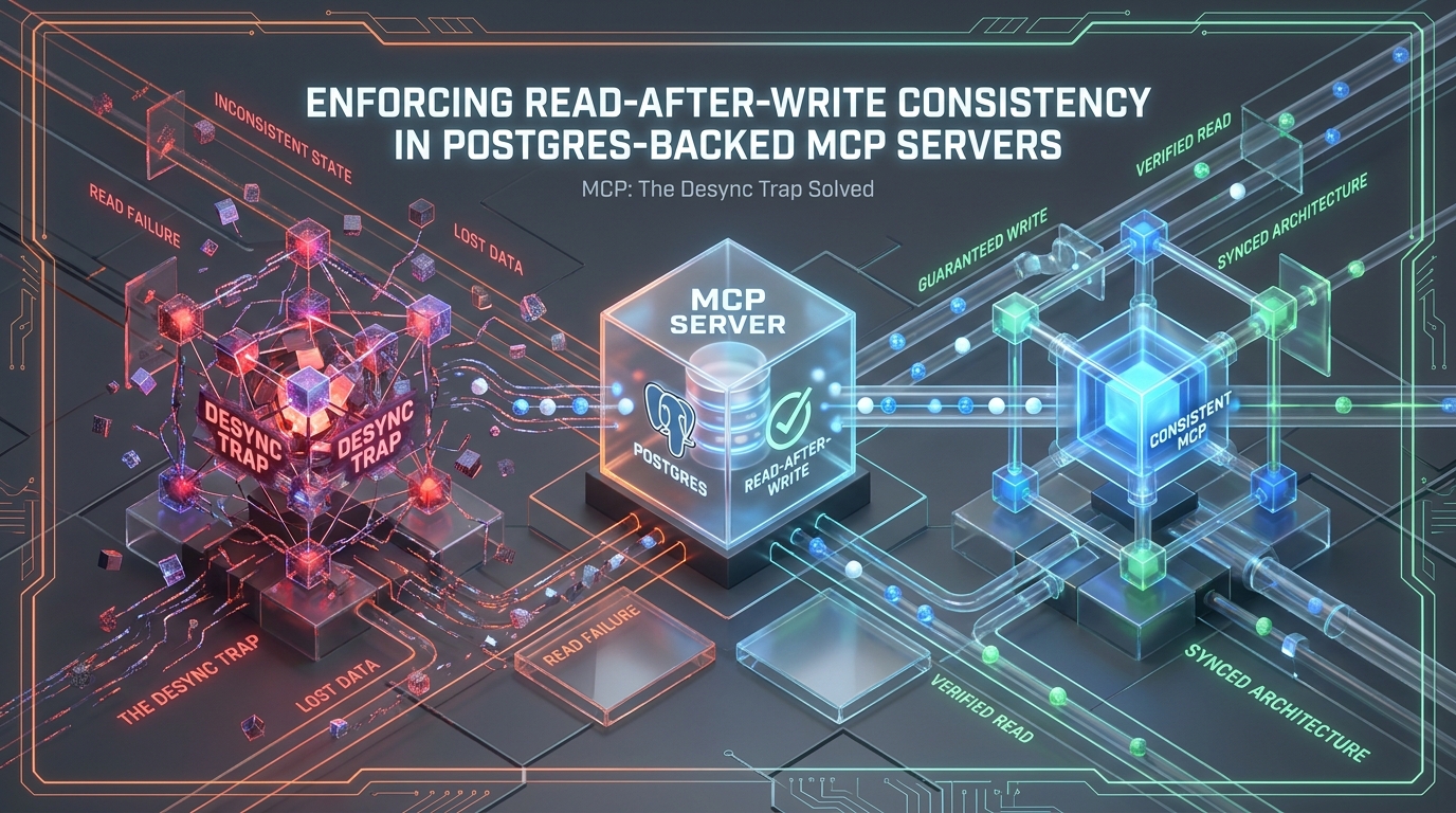 The Desync Trap: Solving Postgres Read-After-Write Anomalies in AI Agent Workflows