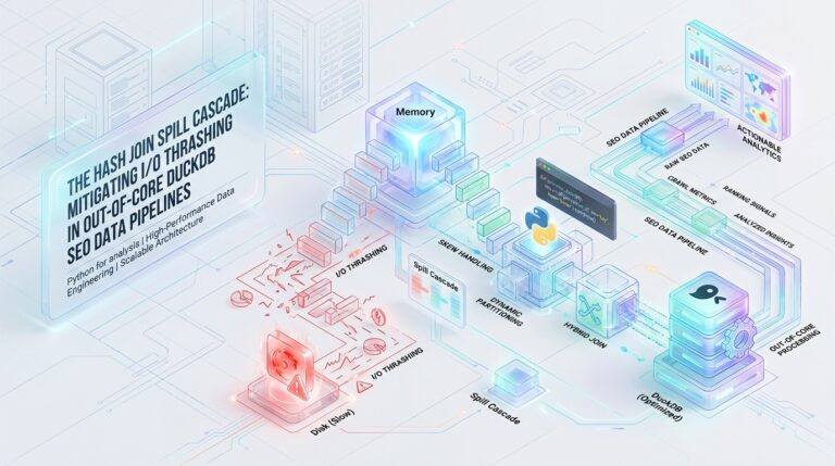 DuckDB Spill Cascades: Mitigating I/O Thrashing in Out-of-Core SEO Data Pipelines