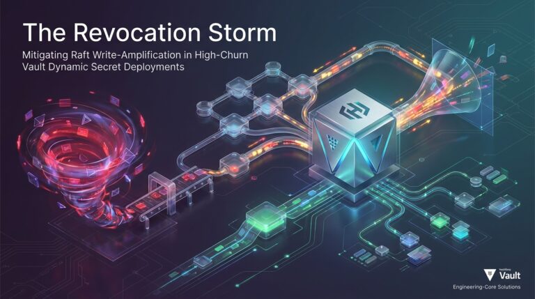 Surviving the HashiCorp Vault Revocation Storm: Architectural Tuning for High-Churn Workloads
