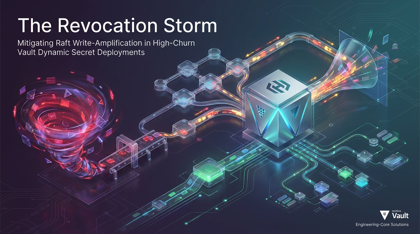 Surviving the HashiCorp Vault Revocation Storm: Architectural Tuning for High-Churn Workloads