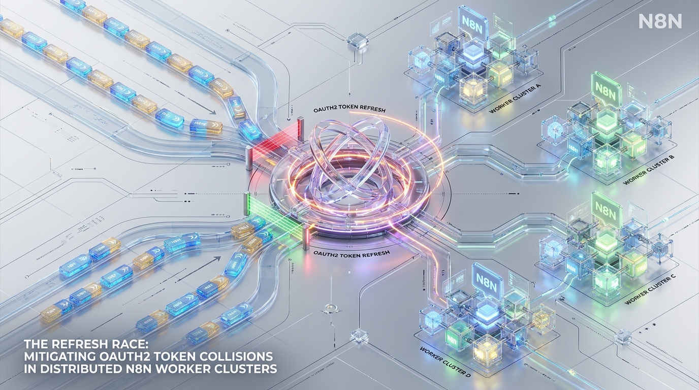 The Refresh Race: Mitigating OAuth2 Token Collisions in Distributed n8n Worker Clusters